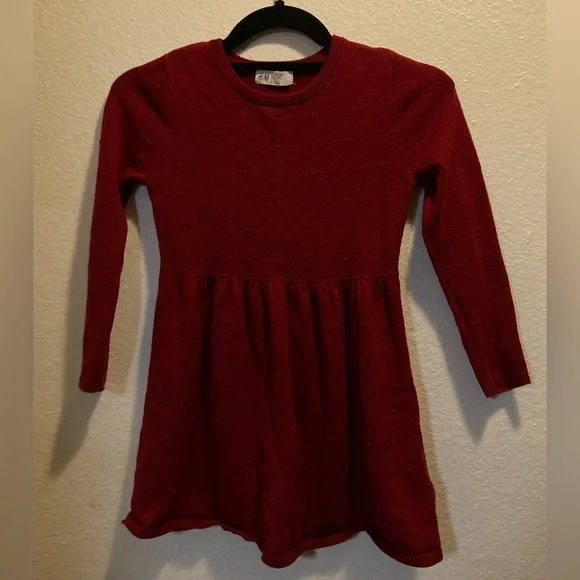 H&M | Dresses | Hm Girls Knitted Dress Long Sleeve Size Sp Red | Poshmark H&M | Dresses | Hm Girls Knitted Dress Long Sleeve Size Sp Red | Poshmark